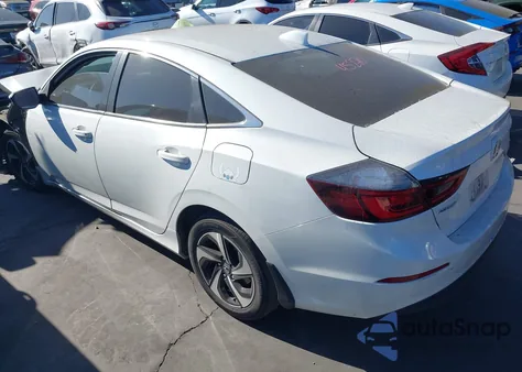 2022 Honda Insight Ex z USA, uszkodzony, nr VIN 19XZE4F56NE011165